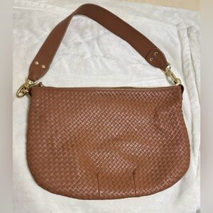 Quince woven leather handbag (Clare V inspired style)